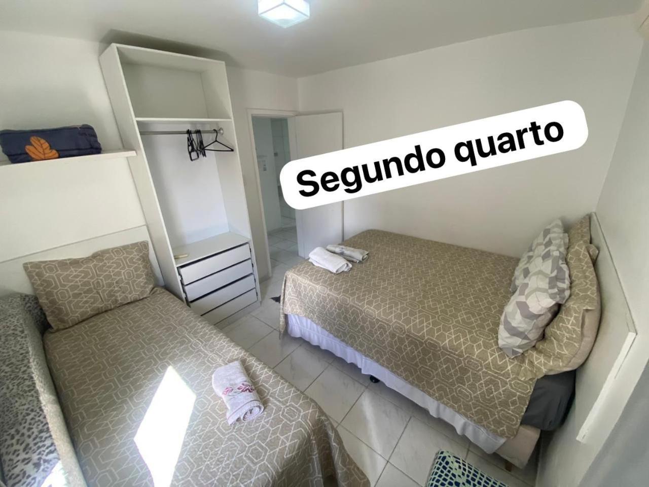 Apto 901 - Dois quartos à beira na praia de Pajuçara em Maceió com linda vista Esterno foto